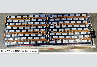 Battery pressure monitoring